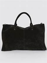 Black Leather And Suede Handbags Photos