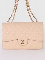 Photos of Chanel Handbags Beige