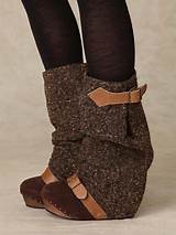 Clog Wedge Boots Pictures