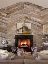 Wood Plank Fireplace Pictures
