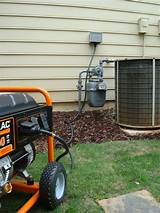 How To Hook Up A Gas Generator To Your House
