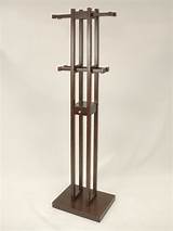 Brushed Nickel Standing Coat Rack Images