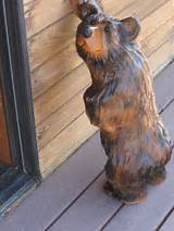 Pictures of Bear Wood Carvings For Sale