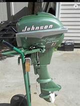 Photos of Old Johnson Outboard Motors