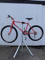Pictures of How To Make A Bike Repair Stand