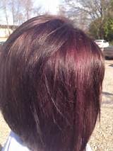 Mahogany Violet Brown Hair Color Photos