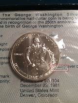 Images of Uncirculated George Washington Half Dollar Value