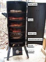Insulated Propane Gas Smoker Images
