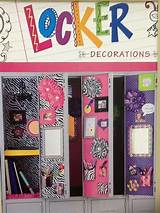 Photos of Fun Locker Decorating Ideas