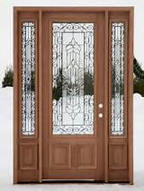Glass Wood Door Designs Pictures