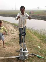 Pictures of Installing A Hand Pump Well