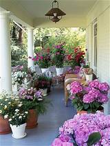 Front Porch Flower Arrangements Images