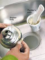 Pictures of How To Seal A Sink Drain With Plumbers Putty