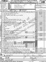 Example Of Company Tax Return Images