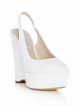 Images of White Wedge Shoes