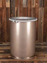 Food Grade Stainless Steel 55 Gallon Drum Photos