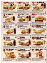 Images of Burger Claim Coupons