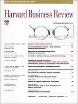 Pictures of Managing Oneself Harvard Business Review