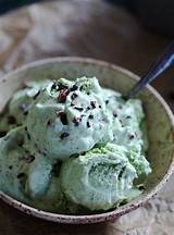Mint Chocolate Chip Ice Cream Images