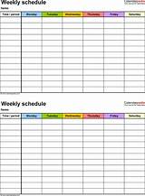 Images of Availability Schedule Maker