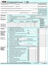 Federal Income Tax Forms Photos