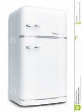 Images of White Retro Refrigerator