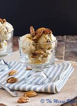 Images of Making Butter Pecan Ice Cream