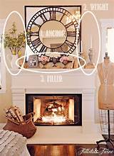 How To Decorate A High Fireplace Mantel