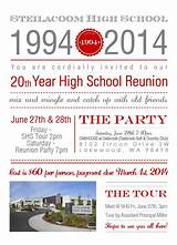 50th Class Reunion Invitations
