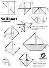 Origami Sailing Boat Instructions Photos