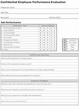 Cashier Performance Evaluation Form Photos