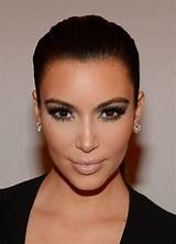 Kim Kardashian Eyes Makeup Pictures