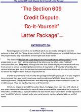 Images of 609 Credit Repair Letter