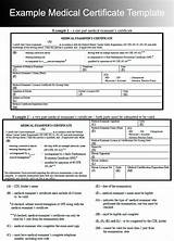 Cdl License Medical Exam Form Pictures