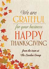 Photos of Business Thanksgiving Card Sayings