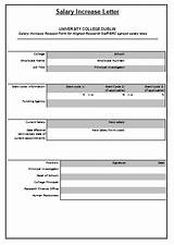 Salary Change Request Form Images