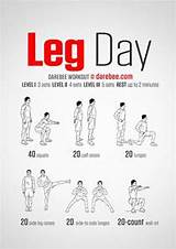 Leg Workout Videos Pictures