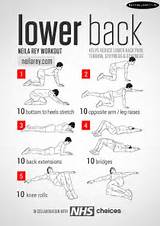 Lower Back Pain Workout Exercises Photos