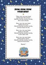 Photos of Row Row Boat Lyrics