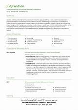 Service Resume Images