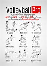 Volleyball Workout Exercises Photos