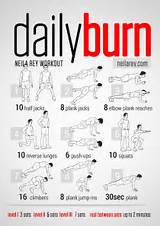 Daily Exercise Program Pictures