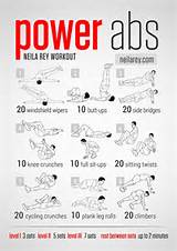 Images of Work Out Routine For Abs