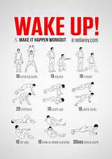 Workout Exercises In The Morning Pictures