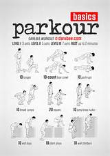 Parkour Fitness Exercises Images
