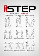 Step Exercise Routines Photos