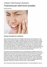 Impacted Tooth Home Remedies Pictures