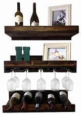 Wine Glass Storage Shelf Pictures