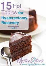 Photos of Hysterectomy Recovery Tips