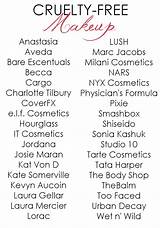 Images of Cruelty Free Makeup List